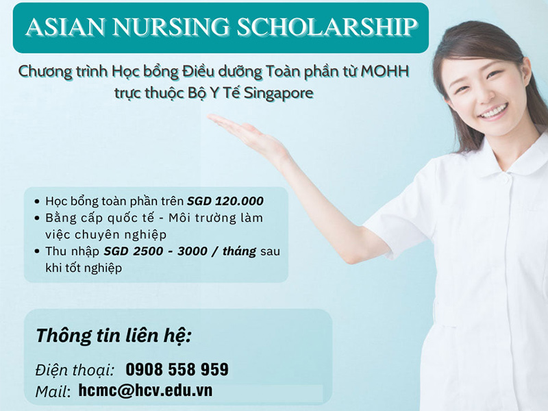 Asian Nursing Scholarship 100%