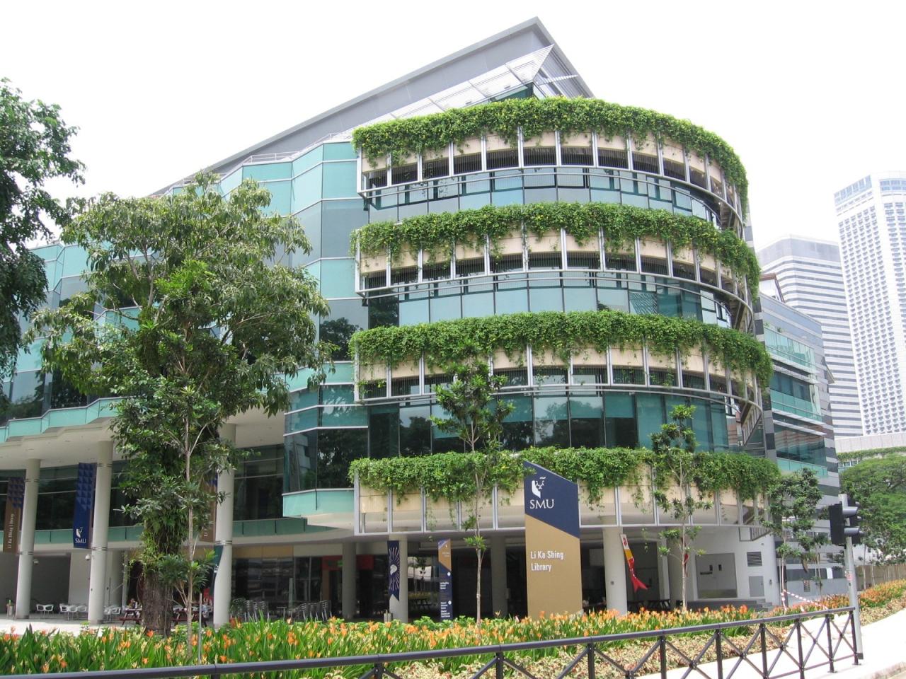 SMU - một trong những trường công lập của Singapore