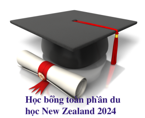 Học bổng toàn phần du học New Zealand 2024